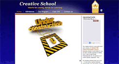 Desktop Screenshot of creativeschool.org